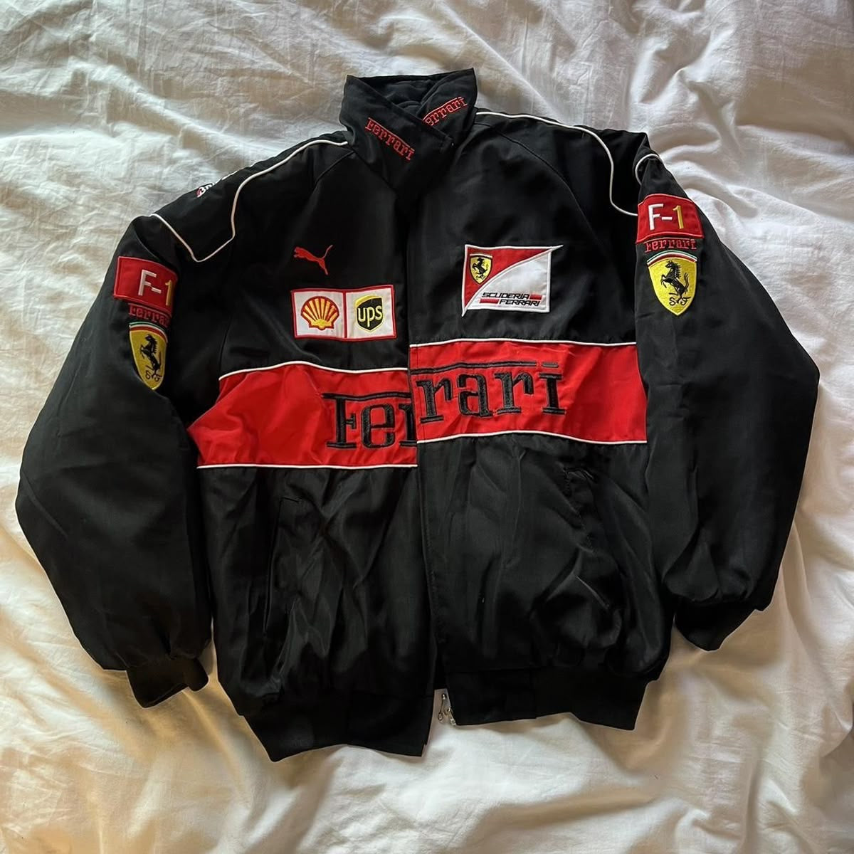 Ferrari Vintage Jacket F1-Formula 1, Black